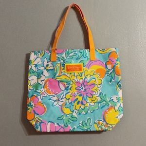 Lily Pulitzer for Estée Lauder Floral Tote